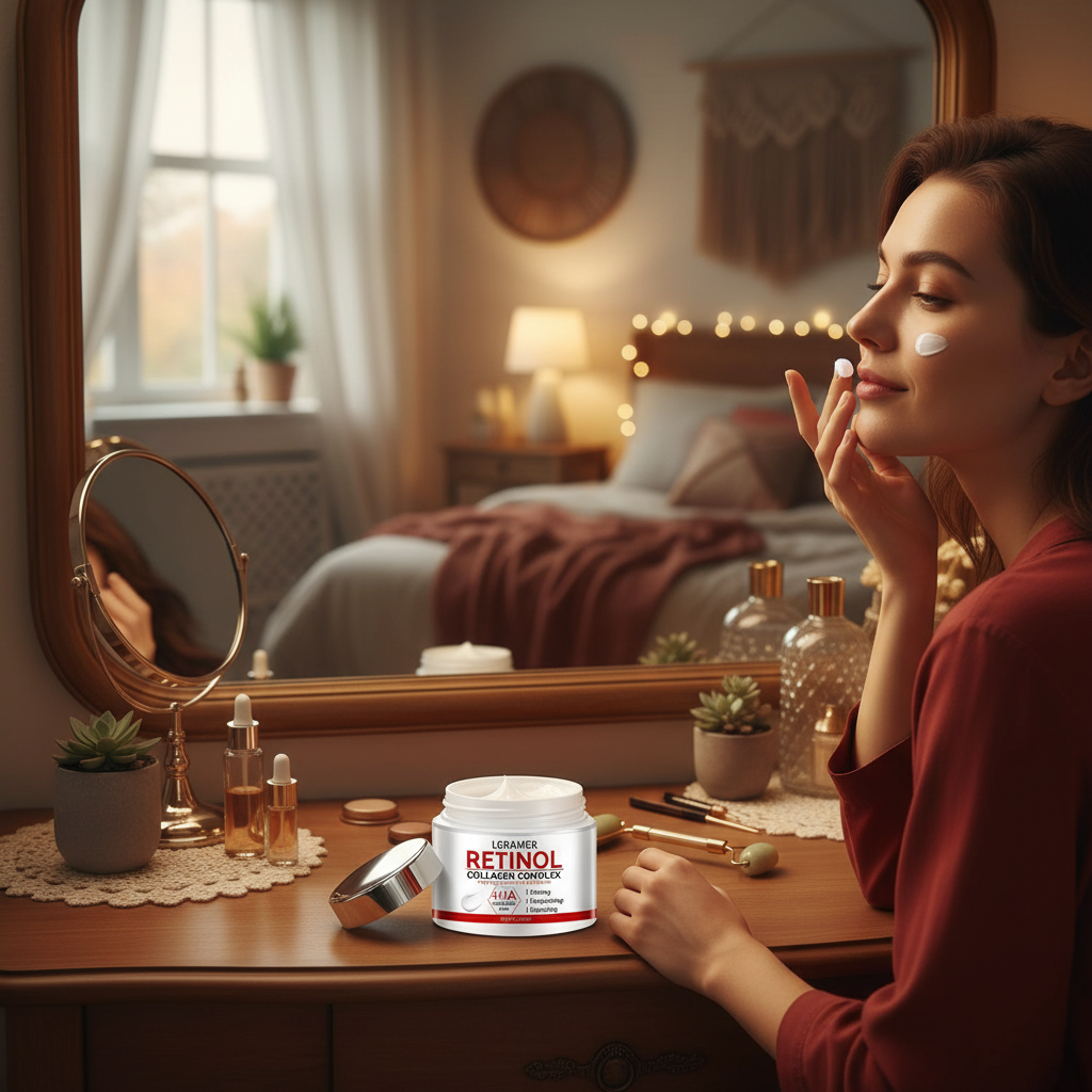 GlowSkin retinol face cream daily glow & smooth skin