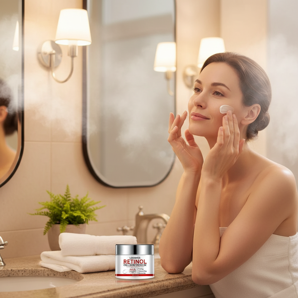 GlowSkin retinol face cream daily glow & smooth skin